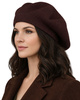 Beret damski PTN BER-A10 Brown