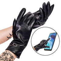 ROVICKY leather gloves R-RDS-04-O