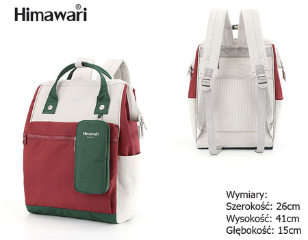 Himawari Travel Backpack with Laptop Compartment and Phone Case 1027-07