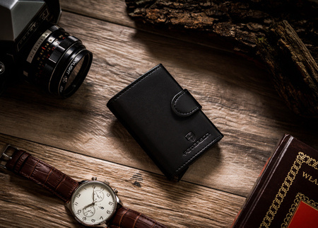 Portfel eko RFID PETERSON PTN 122511901 Black