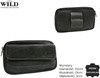 Skórzana saszetka na pasek 3607-MH Black