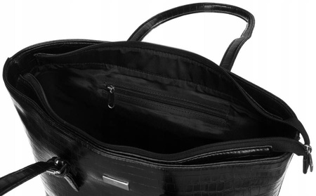 Torba z eko skóry PETERSON PTN IB-01-CRO-9427 Black