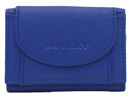 Portfel damski skórzany R-21-LFN R.Blue