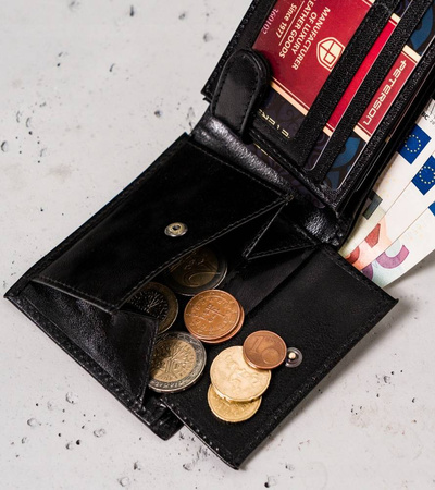 PETERSON PTN 366.01 2-1-1 RFID leather wallet