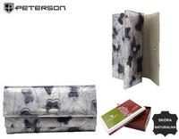 Portfel skórzany RFID PETERSON PTN 421028-BF