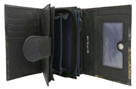 Women's leather wallet R-N19-ART