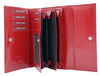 Portfel damski skórzany PTN D18-NGV Red