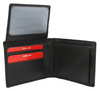 A two-piece gift set: Leatherette wallet & key ring by ROVICKY R-SET-M-N003-PUA BLA