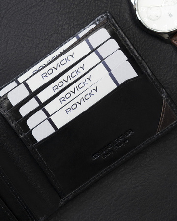ROVICKY N993-RVTM-GL RFID leather wallet