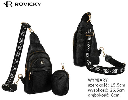 Plecak eko R-KP-01-F19 Black