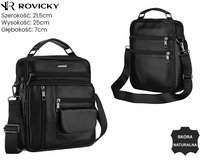 Torba skórzana R-13217 Black