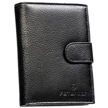 Portfel męski skórzany PTN N4L-SPDM Black