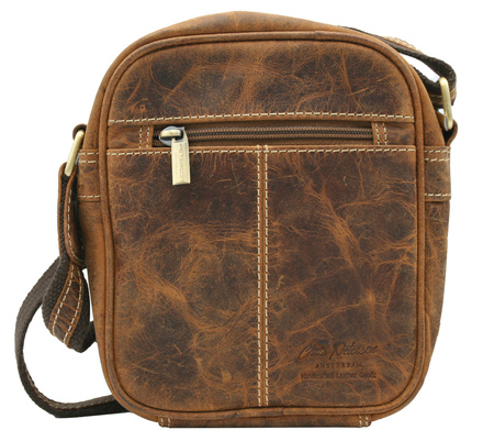 Torba skórzana PTN 8023-TMH Tan