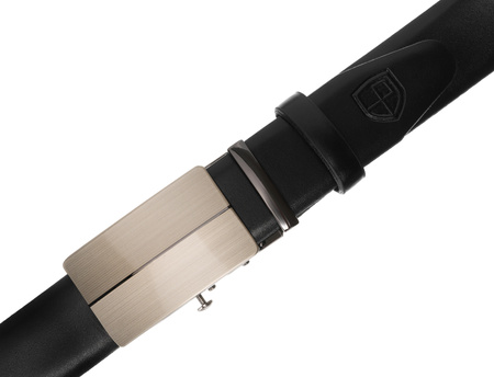 Pasek męski skórzany PTN 2772869 Black