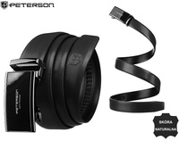 Pasek automat skórzany PTN A007