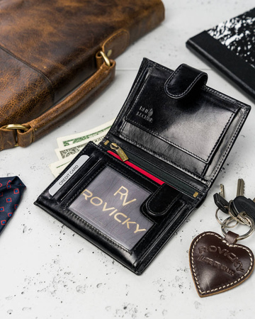 ROVICKY N62L-RVT RFID leather wallet