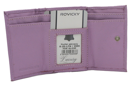 Portfel damski skórzany R-20-LFN Fox Glove