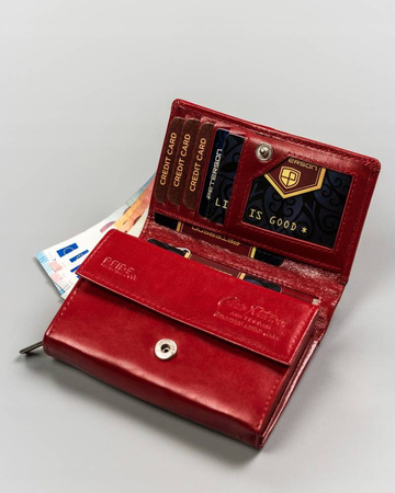 PETERSON PTN RD-02-GCL-Y RFID leather wallet