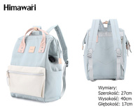 Himawari Women's Backpack with Laptop Compartment and USB Port 1881-14(1)