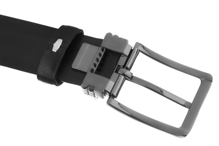 Pasek męski skórzany PTN LTP-BUF BLACK