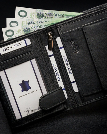 ROVICKY RFID leather wallet N4-PZ-CCR-RFID