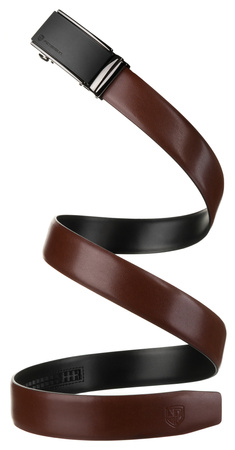 Pasek automat skórzany PTN A007