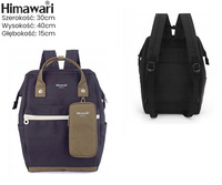 Himawari Travel Backpack with Laptop Compartment and Phone Case 1027-11