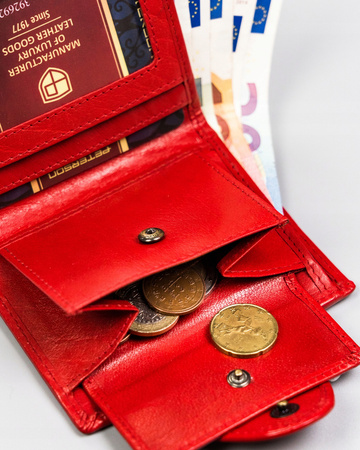 Leather wallet PTN 2517-BO