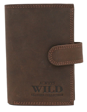 Portfel meski skórzany N310L-MWH Brown