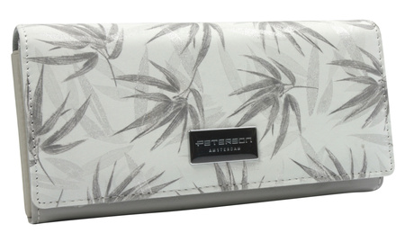 Portfel skóra + PU PTN PX24-1-NPK White