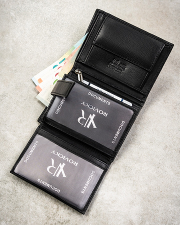 Portfel męski skórzany 0104-RVD Black