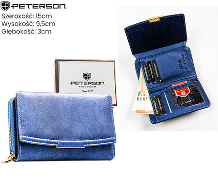 Portfel damski eko PTN 001-WD8 NAVY