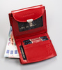 Portfel damski skórzany PTN RD-26-GCL-A Red