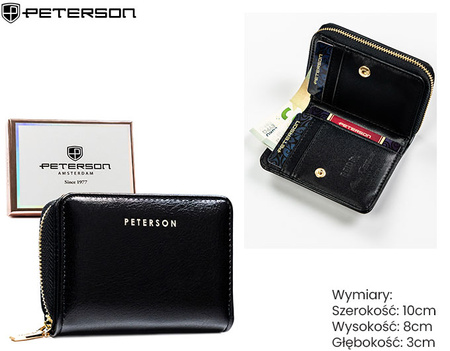 Portfel damski PU PTN 010-HF Black