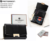 Portfel damski eko PTN 0015-F Black