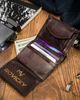 Leather wallet Always Wild N20191-VTK-D