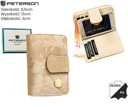 Portfel damski PTN PS115-MLF Beige