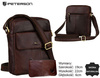 Torba skórzana + Etui PTN 719E-OPU Brown