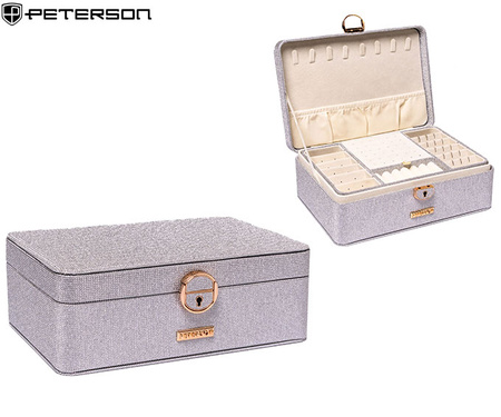 Szkatułka na biżuterię PTN SZK-08 Silver