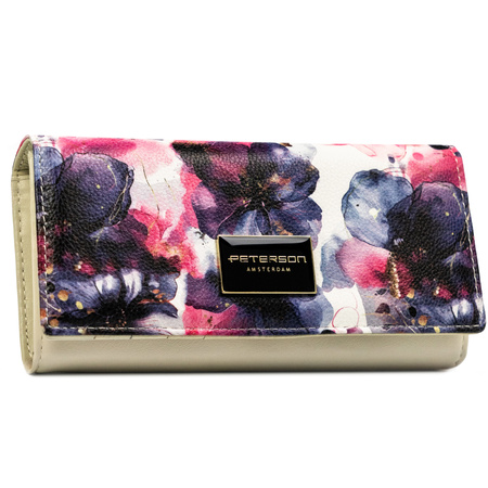 Portfel skóra + PU PTN PX27-PF1 Rose