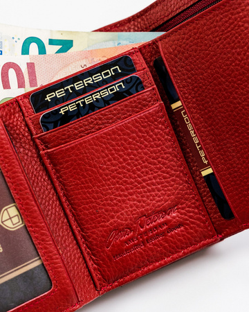 PETERSON PTN ST-412 RFID leather wallet