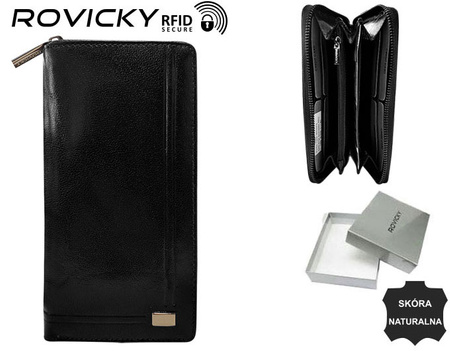 Portfel damski skórzany CPR-8931-BAR Black