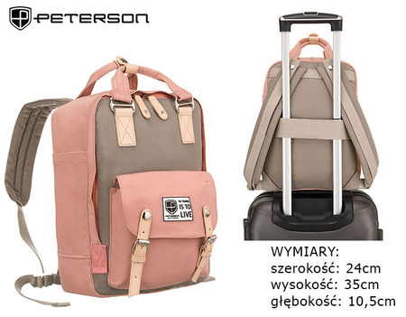 PETERSON PTN 2023-5 polyester backpack