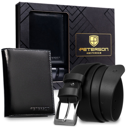 Zestaw portel+pasek PTN N4-NGV-BW Black