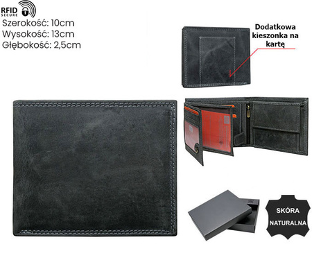 Men's leather wallet N992-P-CHM-NL