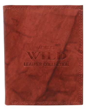 Portfel męski skórzany AW-N4-MAL R.Brown