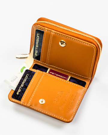 Portfel damski PU PTN 010-HF Camel