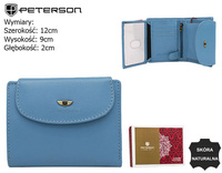 PETERSON PTN 405-BO RFID leather wallet