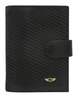 Leather wallet PTN 348Z-CA-6648 BLACK