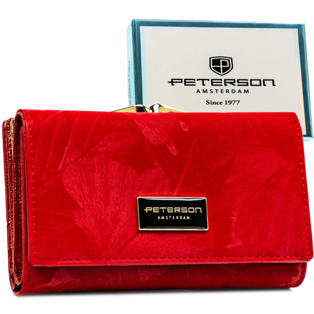Portfel damski PTN PTN PS108-MLF Red